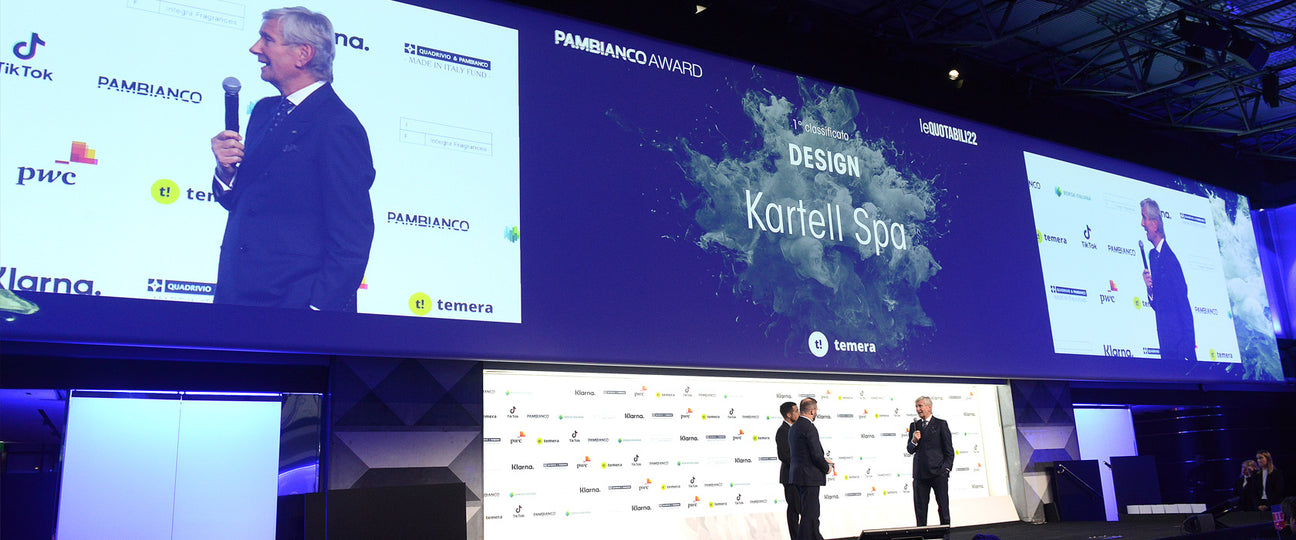 Pambianco Award leQuotabili: Kartell in first place among design companies